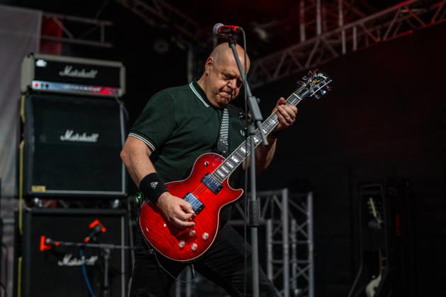 SBÄM Fest 2026 In the picture the band COCK SPARRER at the SBÄM Rockfest 2026 guitarist Daryl SMITH Copyright: xBEAUTIFULxSPORTS Goldbergx