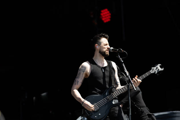 Lonny Eagleton bass, vocals during the performance of the US rock band Black Veil Brides as part of the Rock am Ring 2026 festival at the Nürburgring Nürburg Rock am Ring Rheinland Pfalz Germany