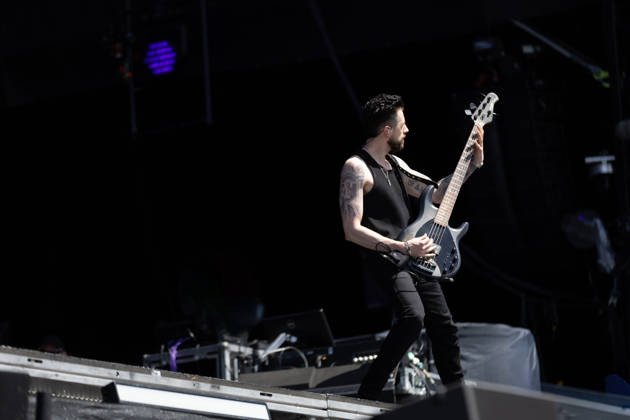 Lonny Eagleton bass, vocals during the performance of the US rock band Black Veil Brides as part of the Rock am Ring 2026 festival at the Nürburgring Nürburg Rock am Ring Rheinland Pfalz Germany