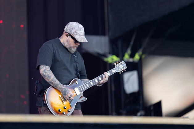 Jasen Rauch guitar during the performance of the US rock band Breaking Benjamin as part of the Rock am Ring 2026 festival at the Nürburgring Nürburg Rock am Ring Rheinland Pfalz Germany