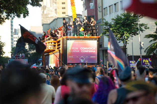 SaO PAULO, SP - 07.06.2026: 30 PARADA DO ORGULHO LGBT - The 30th LGBT+ Pride Parade took place this Sunday (7), in Sao Paulo, with the theme The street calls. The ballot box confirms. x2958042x VincentxBosson