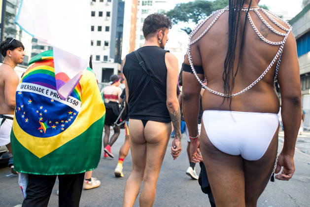 SaO PAULO, SP - 07.06.2026: 30 PARADA DO ORGULHO LGBT - The 30th LGBT+ Pride Parade took place this Sunday (7), in Sao Paulo, with the theme The street calls. The ballot box confirms. x2958053x VincentxBosson