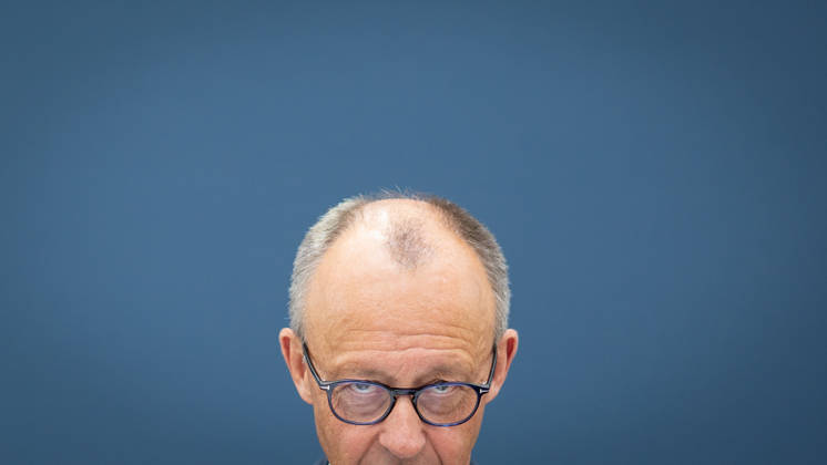 Friedrich Merz, CDU Chairman and Federal Chancellor, at the beginning of the Federal Executive Committee meeting CDU Federal Executive Committee and committee meetings on 08 06 2026, Berlin Berlin Germany Konrad Adenauer Haus, Bundespart