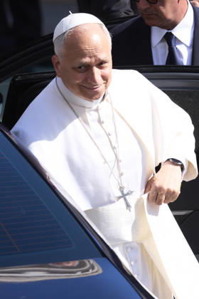 June 8, 2026, Madrid, Madrid, Spain: Pope Leo XIV (Papa Leon XVI, Robert Francis Prevost) visits Congress of Deputies on June 8, 2026 in Madrid, Spain Madrid Spain - ZUMAg15_ 20260608_zaf_g15_003 Copyright: xJackxAbuinx