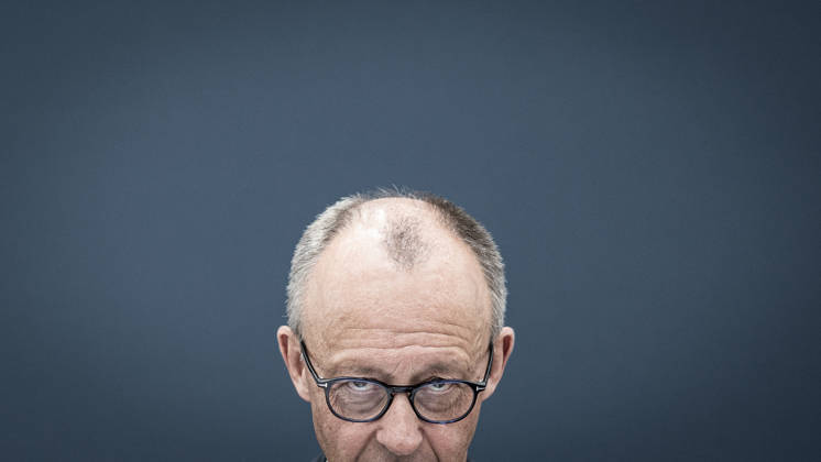 Friedrich Merz, CDU Chairman and Federal Chancellor, at the beginning of the Federal Executive Committee meeting CDU Federal Executive Committee and committee meetings on 08 06 2026, Berlin Berlin Germany Konrad Adenauer Haus, Bundespart