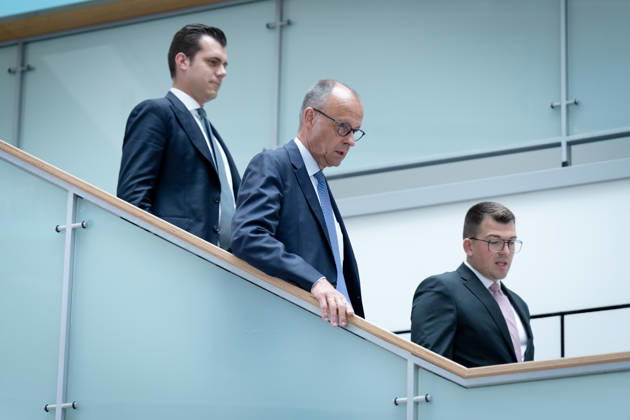 Berlin, Konrad Adenauer Haus, CDU Berlin, Federal Chancellor, Friedrich Merz, Konrad Adenauer Haus, CDU Berlin Berlin GER