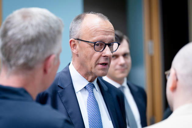 Berlin, Konrad Adenauer Haus, CDU Berlin, Federal Chancellor, Friedrich Merz, Konrad Adenauer Haus, CDU Berlin Berlin GER