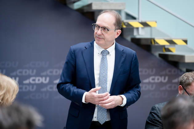 Berlin, Konrad Adenauer Haus, CDU Berlin, Alexander Dobrindt, Federal Minister of the Interior, Konrad Adenauer Haus, CDU Berlin Berlin GER