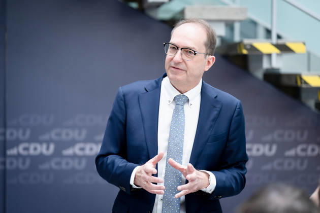 Berlin, Konrad Adenauer Haus, CDU Berlin, Alexander Dobrindt, Federal Minister of the Interior, Konrad Adenauer Haus, CDU Berlin Berlin GER