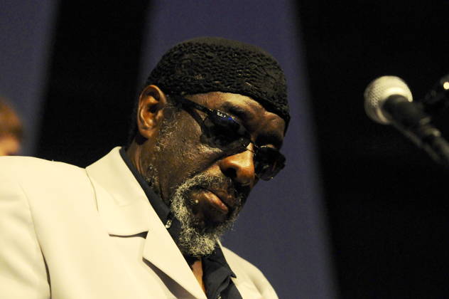 Der amerikanische Jazz-Gitarrist James Blood Ulmer beim 41. Moers Festival 2012. The American jazz guitarist James Blood Ulmer at the 41. Moers Festival 2012. Moers NRW DEU;DE;GERMANY;DEUTSCHLAND;ALLEMAGNE