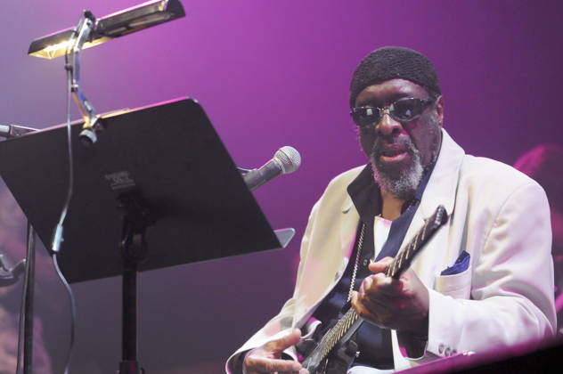 Der amerikanische Jazz-Gitarrist James Blood Ulmer beim 41. Moers Festival 2012. The American jazz guitarist James Blood Ulmer at the 41. Moers Festival 2012. Moers NRW DEU;DE;GERMANY;DEUTSCHLAND;ALLEMAGNE