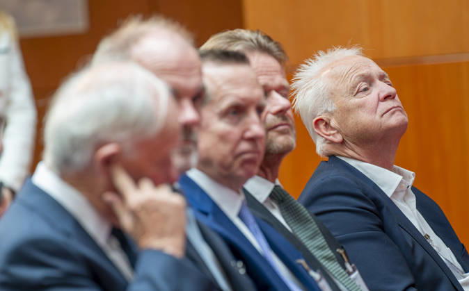 Eddie Wilson Brendan Nelson Aviation Summit EUR, Germany, Berlin, 09 06 2026 Visitors listen to Katharina Reiches speech On the day before ILA26, decision-makers from international aviation politics, industry, science and finance will meet at th