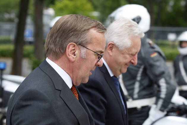 Pistorius , ZÅ¯na Inaugural visit Defense Minister Pistorius receives Czech counterpart ZÅ¯na , on 09 06 2026 in Berlin, Berlin Bendlerblock, Bundeswehr, , Germany