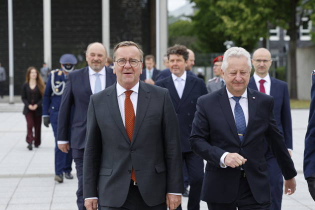 Pistorius , ZÅ¯na Inaugural visit Defense Minister Pistorius receives Czech counterpart ZÅ¯na , on 09 06 2026 in Berlin, Berlin Bendlerblock, Bundeswehr, , Germany