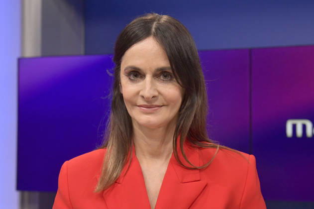 Iris Sayram on the ARD talk show maischberger in Studio Berlin Adlershof Berlin, 09 06 2026 Foto:xM.xBehrensx xFuturexImagex maischberger0906_6616
