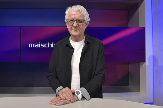 Marcel Reif on the ARD talk show maischberger in Studio Berlin Adlershof Berlin, 09 06 2026 Foto:xM.xBehrensx xFuturexImagex maischberger0906_6612