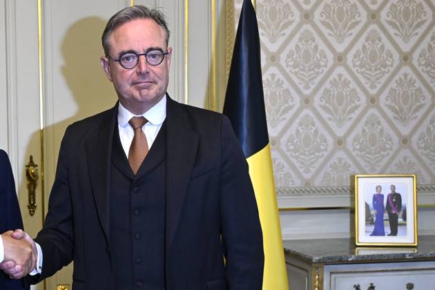 PM Bart De Wever meets South Korean President Lee Jae Myung BRUSSELS, BELGIUM - JUNE 10 : PM Bart De Wever meets South Korean President Lee Jae Myung on June 10, 2026 in Brussels, Belgium, 10 06 2026 Brussels Belgium  Copyright: xDidierxLebrunx