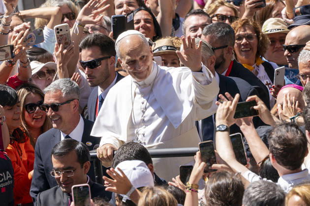 Pope Leon XIV At Basilica Of Montserrat - Barcelona Pope Leon XIV visits the Basilica of Montserrat, a place of faith, tradition, and spiritual heritage, during a historic and deeply meaningful visit in Montserrat near Barcelona, Catalonia, Spain on June 10, 2026, marked by moments of prayer, reflection, and communion. Photo by S.Villarroel ALTERPHOTOS ABACAPRESS.COM Barcelona Spain Copyright: xAlterPhotos ABACAx