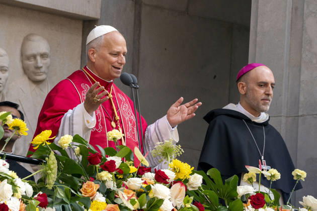 Pope Leon XIV At Basilica Of Montserrat - Barcelona Pope Leon XIV visits the Basilica of Montserrat, a place of faith, tradition, and spiritual heritage, during a historic and deeply meaningful visit in Montserrat near Barcelona, Catalonia, Spain on June 10, 2026, marked by moments of prayer, reflection, and communion. Photo by S.Villarroel ALTERPHOTOS ABACAPRESS.COM Barcelona Spain Copyright: xAlterPhotos ABACAx