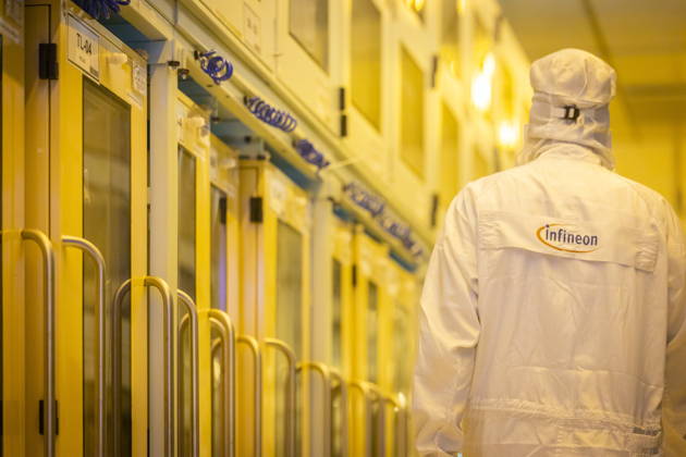 Infineon Technologies AG in Dresden Clean room of the new Smart Power Fab of Infineon Technologies AG in Dresden on June 10 On July 2, the Smart Power Fab is ceremonially opened The new plant is the largest single investment in Infineons history with an investment vo
