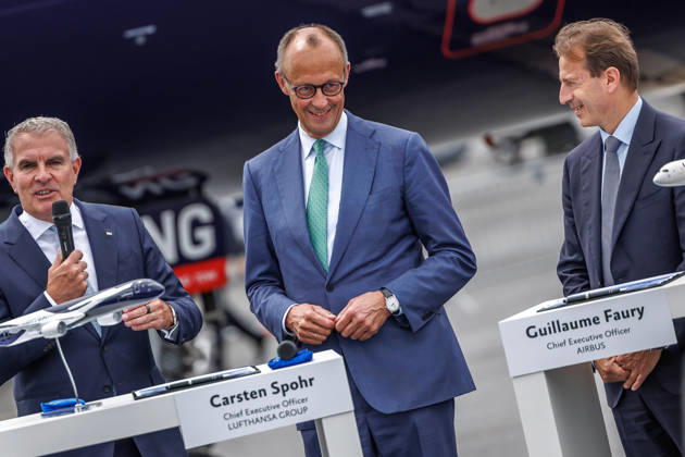 Opening tour of the ILA Federal Chancellor Friedrich Merz CDU during an opening tour of the ILA in Berlin Brandenburg on 10 06 2026 Berlin Germany