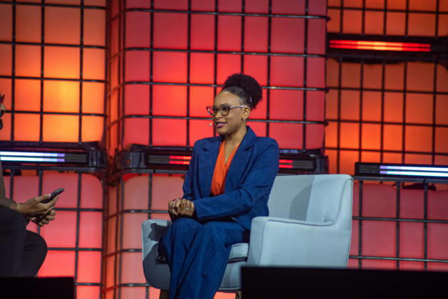 RIO DE JANEIRO, RJ - 10.06.2026: WEB SUMMIT RIO 2026 - Rebecca Andrade at Web Summit Rio, one of the world& 39;s largest technology, innovation, and business conferences, bringing together CEOs, startup founders, and global investors, on June 10th, taking place at Riocentro in Rio de Janeiro, RJ. x2959765x CristianexMota