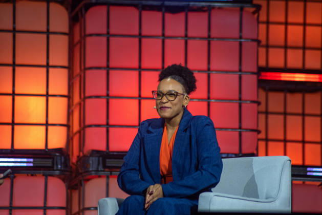RIO DE JANEIRO, RJ - 10.06.2026: WEB SUMMIT RIO 2026 - Rebecca Andrade at Web Summit Rio, one of the world& 39;s largest technology, innovation, and business conferences, bringing together CEOs, startup founders, and global investors, on June 10th, taking place at Riocentro in Rio de Janeiro, RJ. x2959771x CristianexMota