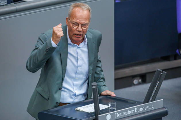 Bundestag Matthias Miersch SPD in the German Bundestag on 11 06 26 in Berlin Berlin Berlin Germany Bundestag