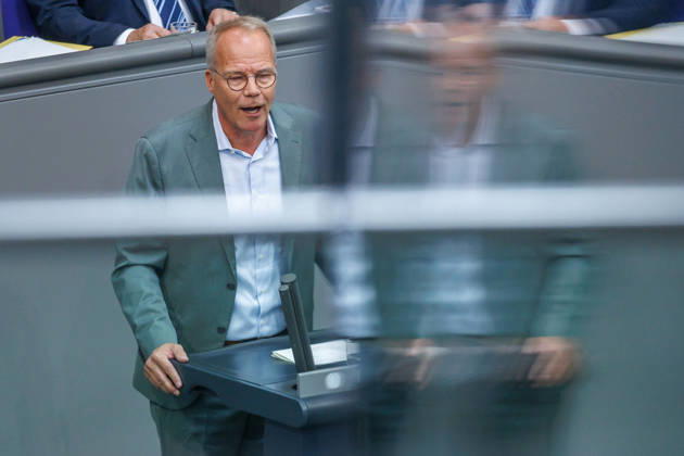 Bundestag Matthias Miersch SPD in the German Bundestag on 11 06 26 in Berlin Berlin Berlin Germany Bundestag