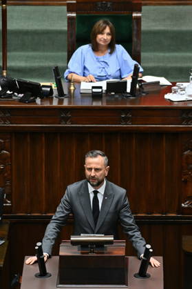 RECORD DATE NOT STATED 10.06.2026 WARSZAWA SEJM RP Warsaw 10 06 2026 59th session of the Sejm of the 10th term - Polish Parliament DEBATA I GLOSOWANIE NAD WOTUM NIEUFNOSCI DLA MINISTRA MSWIA MARCINA KIERWINSKIEGO DEBATE AND VOTE ON THE NO-CONFIDENCE MOTION FOR THE MINISTER OF THE INTERIOR MARCIN KIERWINSKI N Z WLADYSLAW KOSINIAK KAMYSZ FOT DAMIAN BURZYKOWSKI NEWSPIX.PL NEWSPIX.PL --- newspix.pl 