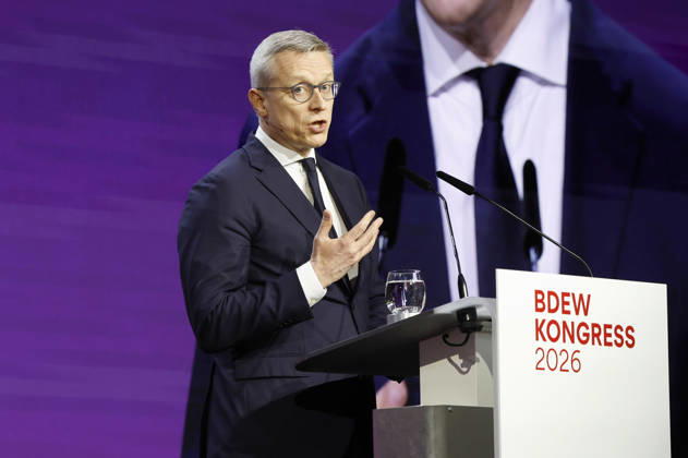 Karsten Wildberger at the BDEW Congress 2026 in the Berlin Station, 11 06 2026 Foto:xR.xSchmiegeltx xFuturexImagex bdew_6616