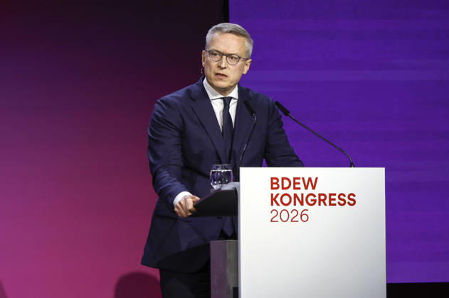 Karsten Wildberger at the BDEW Congress 2026 in the Berlin Station, 11 06 2026 Foto:xR.xSchmiegeltx xFuturexImagex bdew_6621