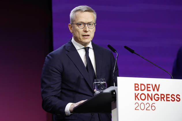 Karsten Wildberger at the BDEW Congress 2026 in the Berlin Station, 11 06 2026 Foto:xR.xSchmiegeltx xFuturexImagex bdew_6623