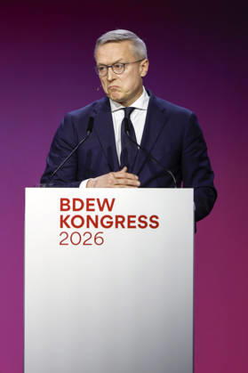 Karsten Wildberger at the BDEW Congress 2026 in the Berlin Station, 11 06 2026 Foto:xR.xSchmiegeltx xFuturexImagex bdew_6626