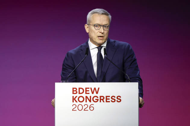 Karsten Wildberger at the BDEW Congress 2026 in the Berlin Station, 11 06 2026 Foto:xR.xSchmiegeltx xFuturexImagex bdew_6627