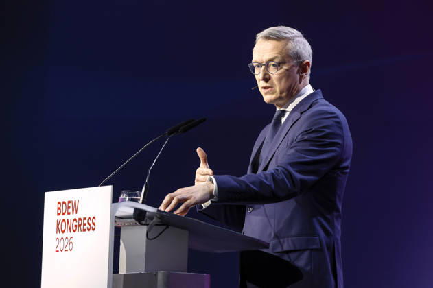 Karsten Wildberger at the BDEW Congress 2026 in the Berlin Station, 11 06 2026 Foto:xR.xSchmiegeltx xFuturexImagex bdew_6631