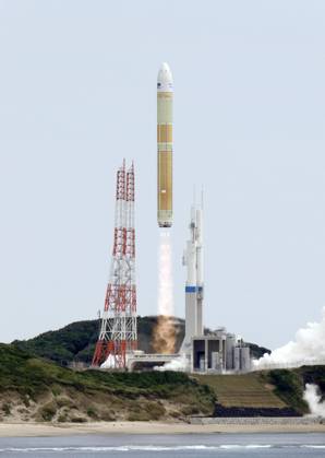 Japan launches H3 rocket A Japanese H3 rocket lifts off from the Tanegashima Space Center in Kagoshima Prefecture, southwestern Japan, on June 12, 2026. It marked the country s first rocket launch powered solely by liquid-fuel engines.  A14AA0005618504P