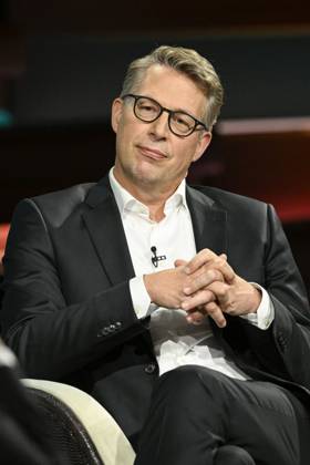 Markus Blume politician 06 26 her Markus Blume on June 10, 2026 in Markus Lanz , ZDF TV television talk show talk show Germany german german man politics CSU german politician high half sitting listening