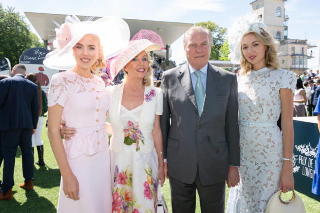 Prix De Diane Longines 2026 - Chantilly Princess Maria-Carolina de Bourbon Siciles, Princess Camilla de Bourbon Siciles, Prince Charles de Bourbon Siciles and Princess Maria-Chiara de Bourbon Siociles attend the Prix de Diane Longines 2026 at Hippodrome de Chantilly on June 14, 2026 in Chantilly, France. Photo by Laurent Zabulon ABACAPRESS.COM Chantilly France  Copyright: xZabulonxLaurent ABACAx