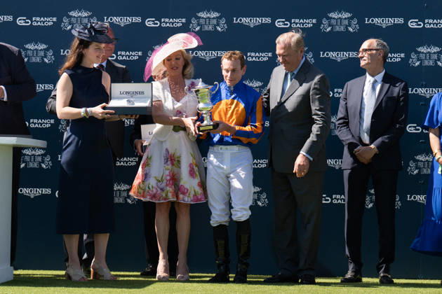 Prix De Diane Longines 2026 - Chantilly Princess Camilla of Bourbon Siciles, Ryan Lee Moore and Prince Charles of Bourbon Siciles attend the Prix de Diane Longines 2026 at Hippodrome de Chantilly on June 14, 2026 in Chantilly, France. Photo by Laurent Zabulon ABACAPRESS.COM France  Copyright: xZabulonxLaurent ABACAx