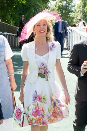 Prix De Diane Longines 2026 - Chantilly Princess Maria-Carolina de Bourbon Siciles attends the Prix de Diane Longines 2026 at Hippodrome de Chantilly on June 14, 2026 in Chantilly, France. Photo by Laurent Zabulon ABACAPRESS.COM Chantilly France  Copyright: xZabulonxLaurent ABACAx