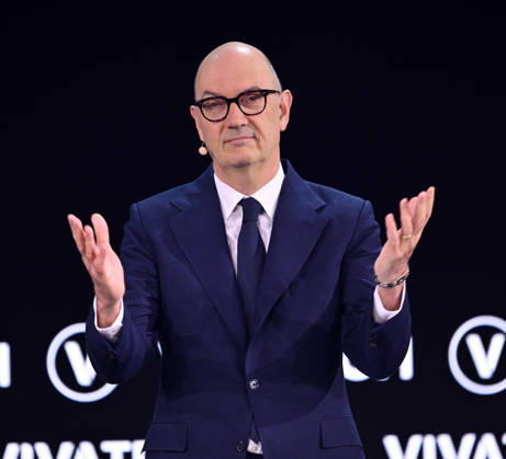 Paris VivaTech 2026 PARIS, FRANCE - JUNE 17: Roland Lescure, Minister for the Economy, Finance and Industrial and Energy Sovereignty France, speaks during the 10th edition of the VivaTech technology startup and innovation fair at the Porte de Versailles exhibition center in Paris, France, on June 17, 2026. Mustafa Yalcin Anadolu Paris France. Editorial use only. Please get in touch for any other usage.  Copyright: x2026xAnadoluxMustafaxYalcinx