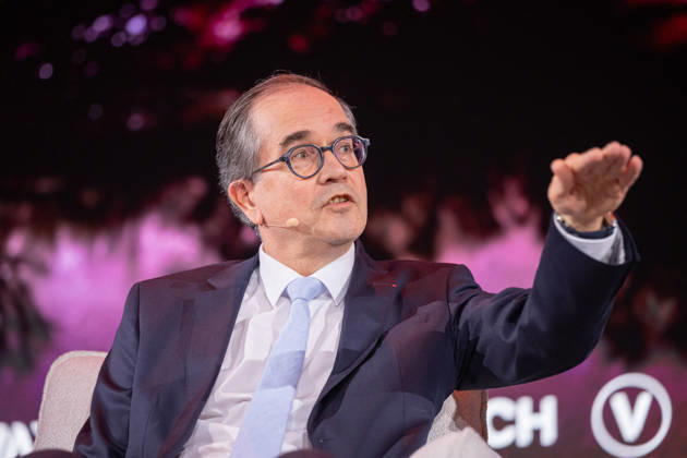 Vivatech 2026 - Francois Provost CEO of French car maker Renault Group Francois Provost on stage at the VivaTech technology startups and innovation fair at the Paris Expo Porte de Versailles, in Paris, France on June 17, 2026. Photo by Alexis Jumeau ABACAPRESS.COM Paris France  Copyright: xJumeauxAlexis ABACAx