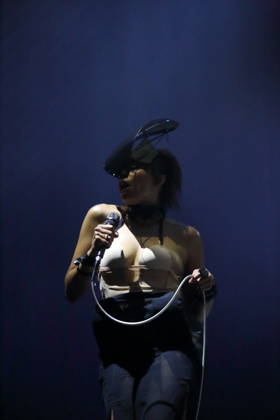 Celeste Epiphany Waite, also known as Celeste, at a concert at the Tempodrom in Berlin, June 17, 2026 Celeste Concert Berlin,detected_source_language
