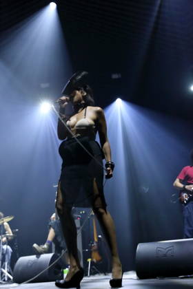 Celeste Epiphany Waite, also known as Celeste, at a concert at the Tempodrom in Berlin, June 17, 2026 Celeste Concert Berlin,detected_source_language