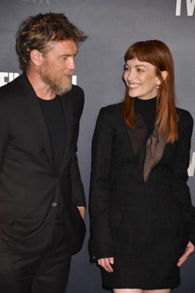 NEW YORK, NY - JUNE 17: Sam Worthington and Britt Lower at the Netflix premiere the New Harlan Coben series, I Will Find You on June 17, 2026 at The Plaza Hotel in New York City. Copyright: xmpi099 MediaPunchx