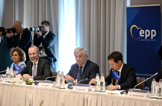 June 18, 2026, Bruxelles, BELGIO: Italian Foreign Minister Antonio Tajani at the EPP Summit in Brussels, 18 June 2026. ANSA ALESSANDRO DI MEO. Bruxelles BELGIO  - ZUMAa110 20260618_zaf_a110_025 Copyright: xAlessandroxDixMeox