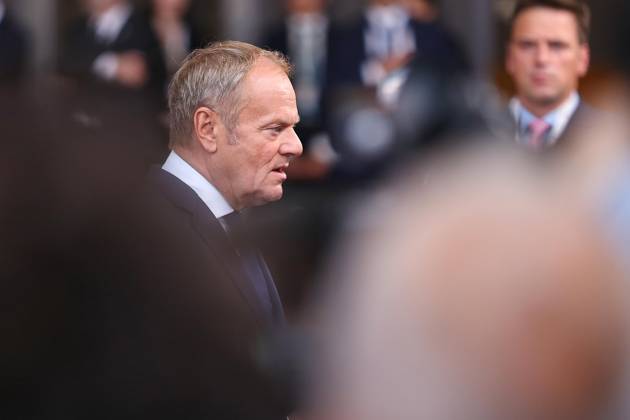 Brussels, Belgium, June 18, 2026; European Union Building; EU Summit; Donald Tusk, Prime Minister of the Republic of Poland,detected_source_language Copyright: xdtsxNachrichtenagenturx dts_123909