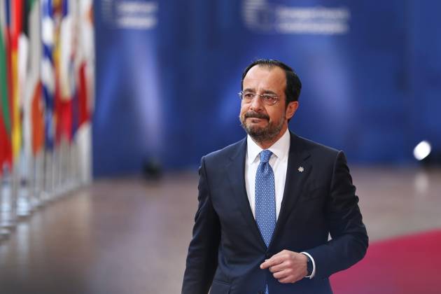 Brussels, Belgium, June 18, 2026, European Union Building, EU Summit, Nikos Christodoulidis, President of the Republic of Cyprus,detected_source_language Copyright: xdtsxNachrichtenagenturx dts_123908