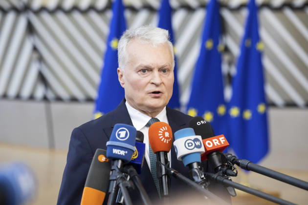 European Council Brussels, 18 06 2026 : European Council . Over a two-day summit, EU leaders will discuss key issues such as Europe s economic competitiveness, the EU s long-term budget, defence capabilities, Ukraine and the Middle East. Pix : Gitanas Nauseda . Credit : Content Curation . Brussels Belgium  Copyright: xContentxCurationx AurorexMartignonix xCCx